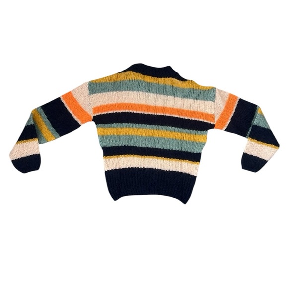 NWT SKFK Alpaca Wool Blend Striped Multicolor Aitza Sweater EU 34 | US 2 - Picture 15 of 15